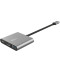 Фото № 2 Адаптер Type C -> HDMI/Type C/USB Trust Dalyx Aluminium (23772)