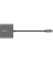 Фото № 4 Адаптер Type C -> HDMI/Type C/USB Trust Dalyx Aluminium (23772)