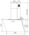 Фото № 4 Кухонная вытяжка Interline TEFFI SLIM BL A/60/GL/PB