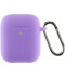 Фото № 1 Чехол ArmorStandart Ultrathin Silicone Case With Hook для Apple AirPods 2 Purple (ARM59690)