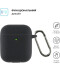 Фото № 2 Чехол ArmorStandart Ultrathin Silicone Case With Hook для Apple AirPods 2 Black (ARM59679)