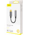 Фото № 2 Переходник Baseus Type-C to 3.5mm Adapte L54(CATL54-0G)серый