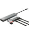 Фото № 3 Хаб Trust Halyx Fast USB-C Hub and Card Reader 3-port (24191)