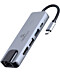 Фото № 1 Док-станция Cablexpert USB-C Grey (A-CM-COMBO5-04)