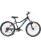Фото № 1 Велосипед CROSSRIDE 24 MTB AL CROSS 13 V-br синий (0270-2)