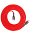 Фото № 2 Кабель Baseus Type-C PD2.0 60W (20V 3A) 2m (CATKLF-H09) красный