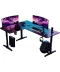 Фото № 1 Компьютерный стол Anda Seat Wind Seeker Black (AD-D-PT-1600-01-B)