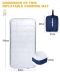 Фото № 9 Надувной коврик KingCamp PUMPAIR BED TWIN(KM3606) BLUE/BEIGE