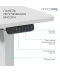 Фото № 5 Компьютерный стол Officepro ODE1260W White (ODE1260W)