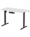 Фото № 2 Компьютерный стол Officepro ODE1260WB White/Black (ODE1260WB)