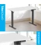 Фото № 3 Компьютерный стол Officepro ODE1260WB White/Black (ODE1260WB)