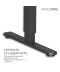Фото № 6 Компьютерный стол Officepro ODE1260WB White/Black (ODE1260WB)