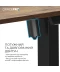 Фото № 7 Компьютерный стол Officepro ODE1260DW Dark Wood/Black (ODE1260DW)