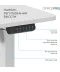 Фото № 5 Компьютерный стол Officepro ODE1470W White (ODE1470W)