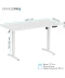 Фото № 8 Компьютерный стол Officepro ODE1470W White (ODE1470W)