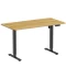Фото № 1 Компьютерный стол Officepro ODE1470LW Light Wood/Black (ODE1470LW)