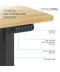 Фото № 5 Компьютерный стол Officepro ODE1470LW Light Wood/Black (ODE1470LW)