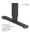 Фото № 3 Компьютерный стол Officepro ODE1470LW Light Wood/Black (ODE1470LW)