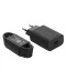 Фото № 2 Зарядное устройство MOTOROLA 20W USB-A + кабель 1m USB-C (SJMC202-C) черный