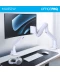 Фото № 8 Настольный крепеж для монитора OfficePro MA851W Белый