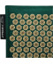 Фото № 5 Коврик акупунктурный с подушкой 4FIZJO Eco Mat Аппликатор Кузнецова Navy Green/Gold (P-5907739312891)