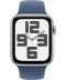 Фото № 2 Apple Watch SE GPS 40mm Silver Aluminium Case with Denim Sport Band - S/M (MXEC3QH/A)