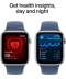 Фото № 5 Apple Watch SE GPS 40mm Silver Aluminium Case with Denim Sport Band - S/M (MXEC3QH/A)