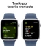 Фото № 6 Apple Watch SE GPS 40mm Silver Aluminium Case with Denim Sport Band - S/M (MXEC3QH/A)