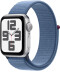 Фото № 2 Смарт-часы Apple Watch SE GPS 40mm Silver Aluminium Case with Winter Blue Sport Loop (MRE33QP/A)