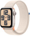 Фото № 2 Смарт-часы Apple Watch SE GPS 40mm Starlight Aluminium Case with Starlight Sport Loop (MR9W3QP/A)
