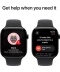 Фото № 6 Apple Watch Series 10 GPS 46mm Jet Black Aluminium Case with Black Sport Band - S/M (MWWP3QH/A)