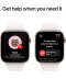 Фото № 6 Apple Watch Series 10 GPS 46mm Rose Gold Aluminium Case with Light Blush Sport Band - S/M (MWWT3QH/A)