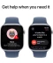 Фото № 6 Apple Watch Series 10 GPS 46mm Silver Aluminium Case with Denim Sport Band - S/M (MWWL3QH/A)