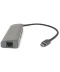 Фото № 3 USB-хаб PowerPlant USB3.0 + Gigabit LAN Aluminum 3 порта (CA910557)