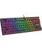 Фото № 2 Клавиатура игровая механическая GamePro MK80R Red Switch RGB