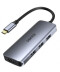 Фото № 1 Док-станция Choetech USB Type-C 7-в-1 (HUB-M19-GY)