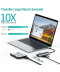 Фото № 5 Док-станция Choetech USB Type-C 7-в-1 (HUB-M19-GY)
