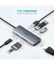 Фото № 3 Док-станция Choetech USB Type-C 7-в-1 (HUB-M19-GY)