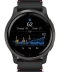 Фото № 4 Смарт-часы Garmin Venu 2 Black with leather belt (010-02430-21)