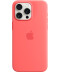 Фото № 1 Чехол Apple Silicone Case with MagSafe Guava MT1V3ZM/A для iPhone 15 Pro Max