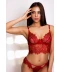 Фото № 2 Красное белье из французского кружева - french dream Perfect Female Красный 75A/XL (104LS-12T-r)