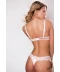 Фото № 2 Комплект белья из бархата и французского кружева Kari Shop Velvet Love Розовый 85C / S (123LS-24T-p)
