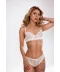 Фото № 1 Белый комплект женского белья с косточками - lacy classic Perfect Female 80B/XS