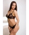 Фото № 2 Черный комплект из французского кружева - french classic Perfect Female Черный 75C/XS (103LS-12C-bl)