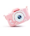 Фото № 7 Детский цифровой фотоаппарат Smart Kids Kitty с 2" экраном в силиконовом чехле "Кошечка" с встроенными играми Розовый
