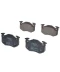 Фото № 1 Тормозные колодки Bosch дисковые задние CITROEN/PEUGEOT/RENAULT Xsara/106/206/306/Megane 0986460970