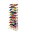 Фото № 1 Полка для обуви, тумба для обуви Amazing Shoe Rack Стойка-органайзер для хранения 30 пар обуви с 10 полкамина регулируемая по высоте