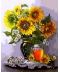 Фото № 1 Картина по номерам Rosa Rainbow Art Мед и подсолнухи 50х40