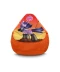 Фото № 1 Кресло мешок iPuff ''My Little Pony. Twilight Sparkle orange'' Флок L (70x100 см) Оранжевый