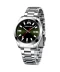 Фото № 1 Мужские часы Chronte Chris Silver-Green